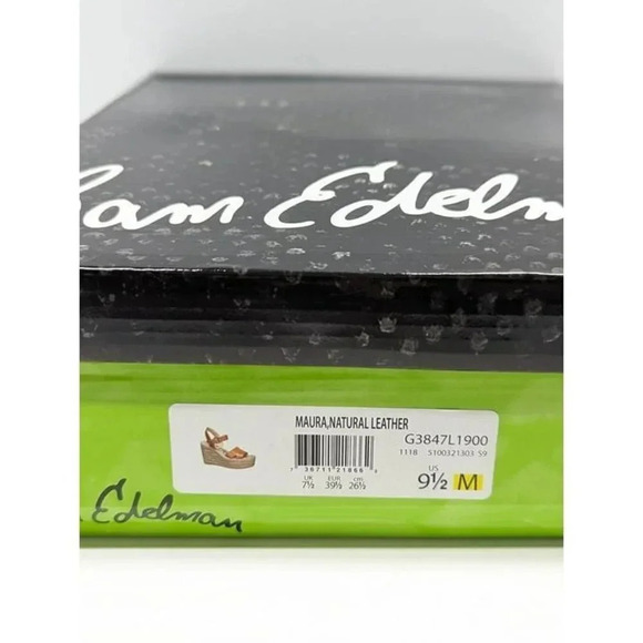 Sam Edelman Women's Maura Espadrille Wedge Sandals Natural Size 9.5 (MSRP $130) - Picture 11 of 11